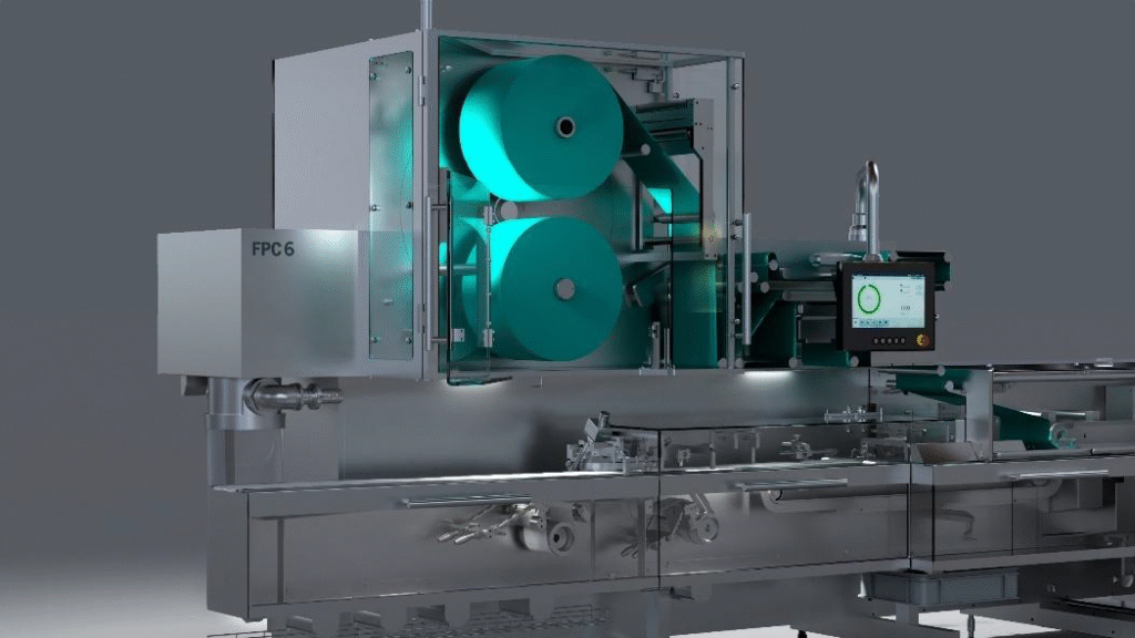 The “flying splice” function is just one of many examples of the FPC6’s maximum operator convenience: a reel prepared with adhesive tape is simply placed in position, with no further steps or special precautions required. Correct positioning, alignment and threading are all carried out automatically.